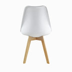 Comedor Mesa Oslo Cristal T5  + 4 Sillas Frankfurt