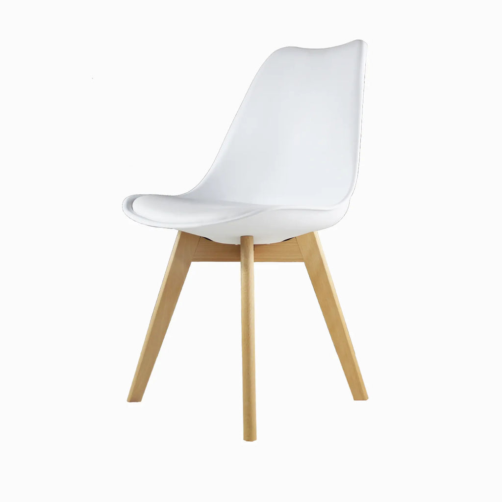 Comedor Mesa Oslo Cristal T5  + 4 Sillas Frankfurt