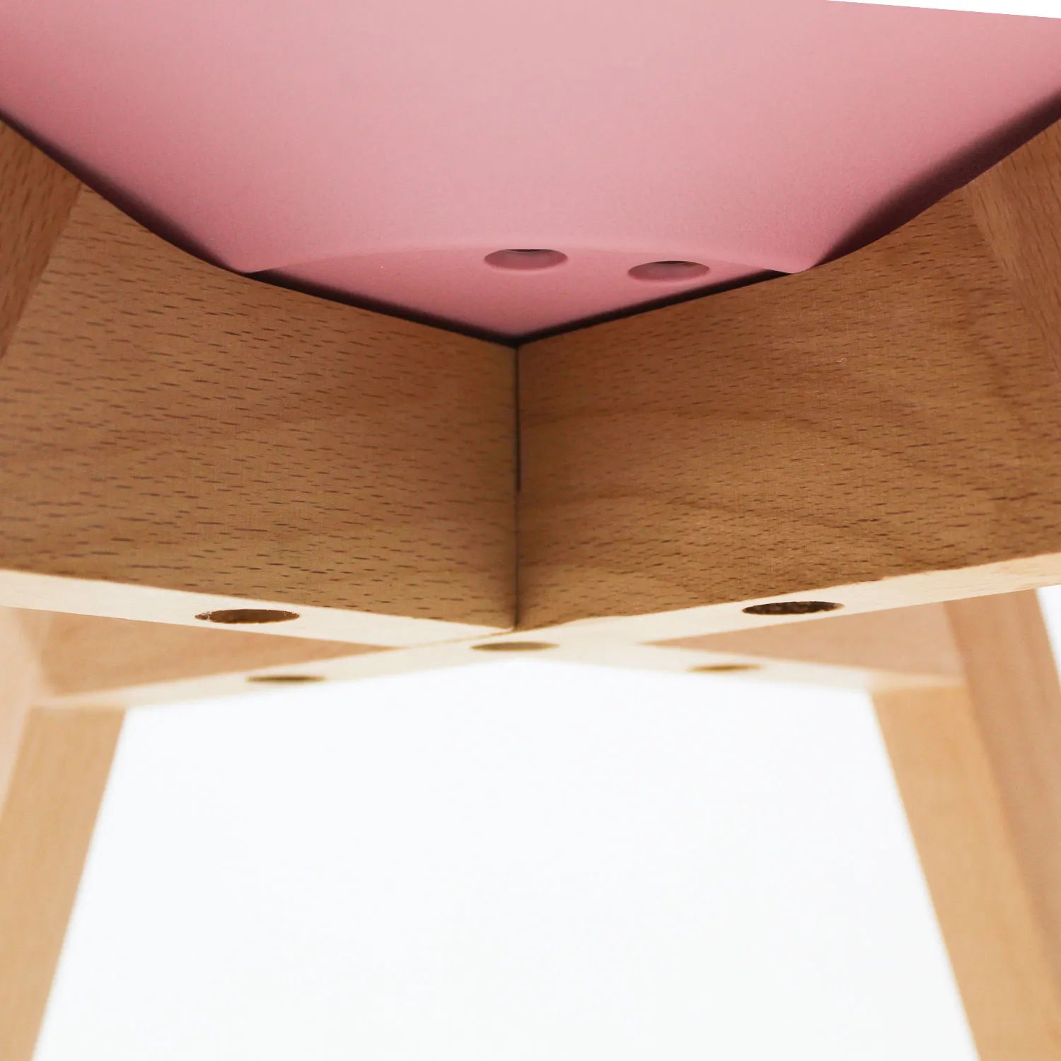 Comedor Mesa Oslo 80 Negro + 4 sillas Frankfurt