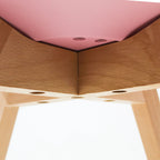 Comedor Mesa Oslo 80 Blanca + 4 sillas Frankfurt