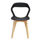 Comedor Mesa Oslo 80 Blanca + 4 Sillas Moura