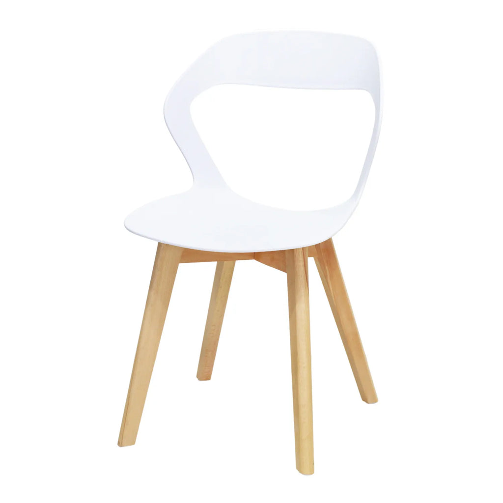 Comedor Mesa Oslo 80 Negro + 4 Sillas Moura