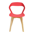 Comedor Mesa Oslo 80 Negro + 4 Sillas Moura