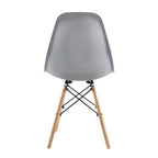 Comedor Mesa Oslo Cristal T8 + 4 Sillas Oslo