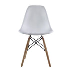 Comedor Mesa Oslo Rectangular Negro + 4 Sillas Oslo