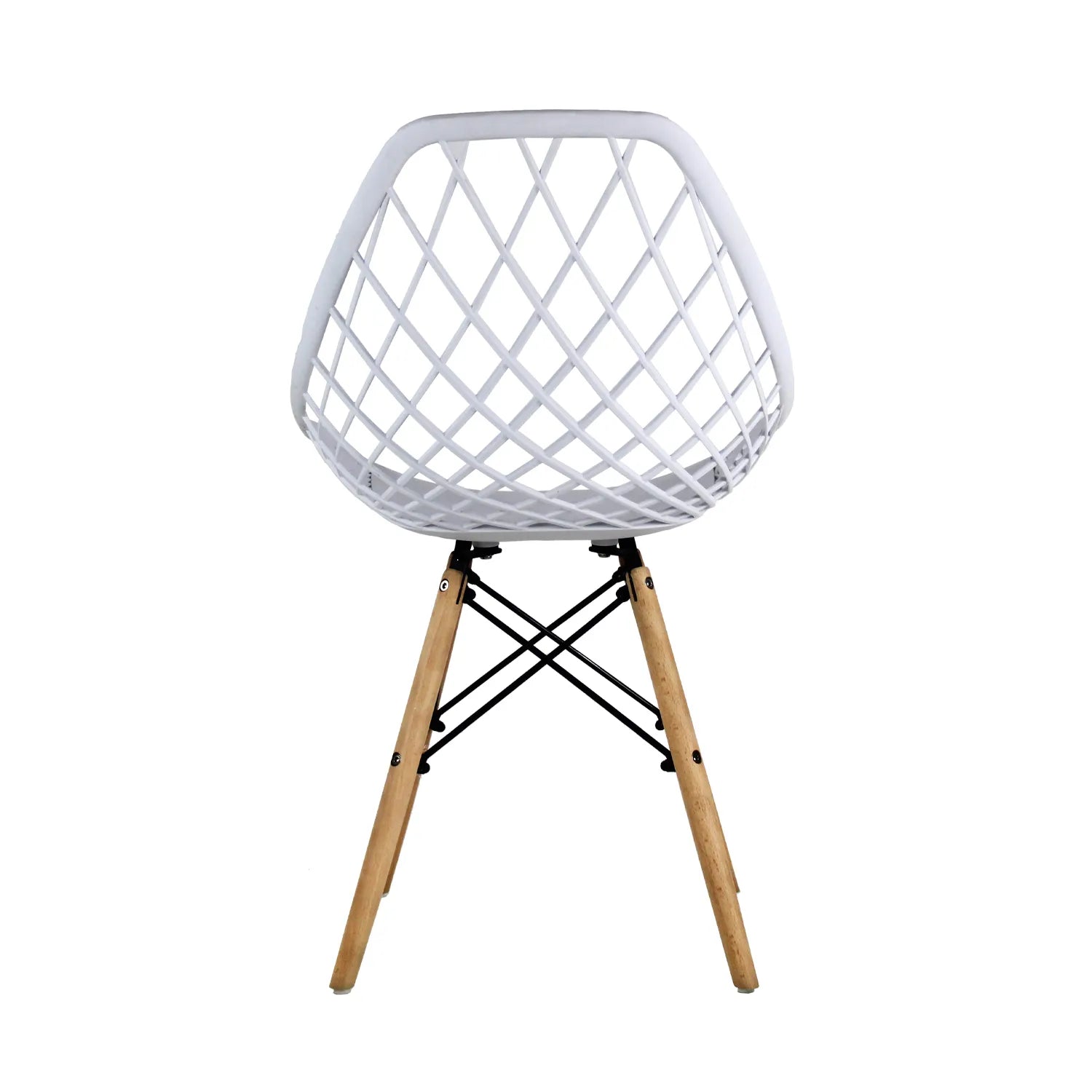 Comedor Mesa Oslo Cristal T8 Nogal + 4 Silla Vento