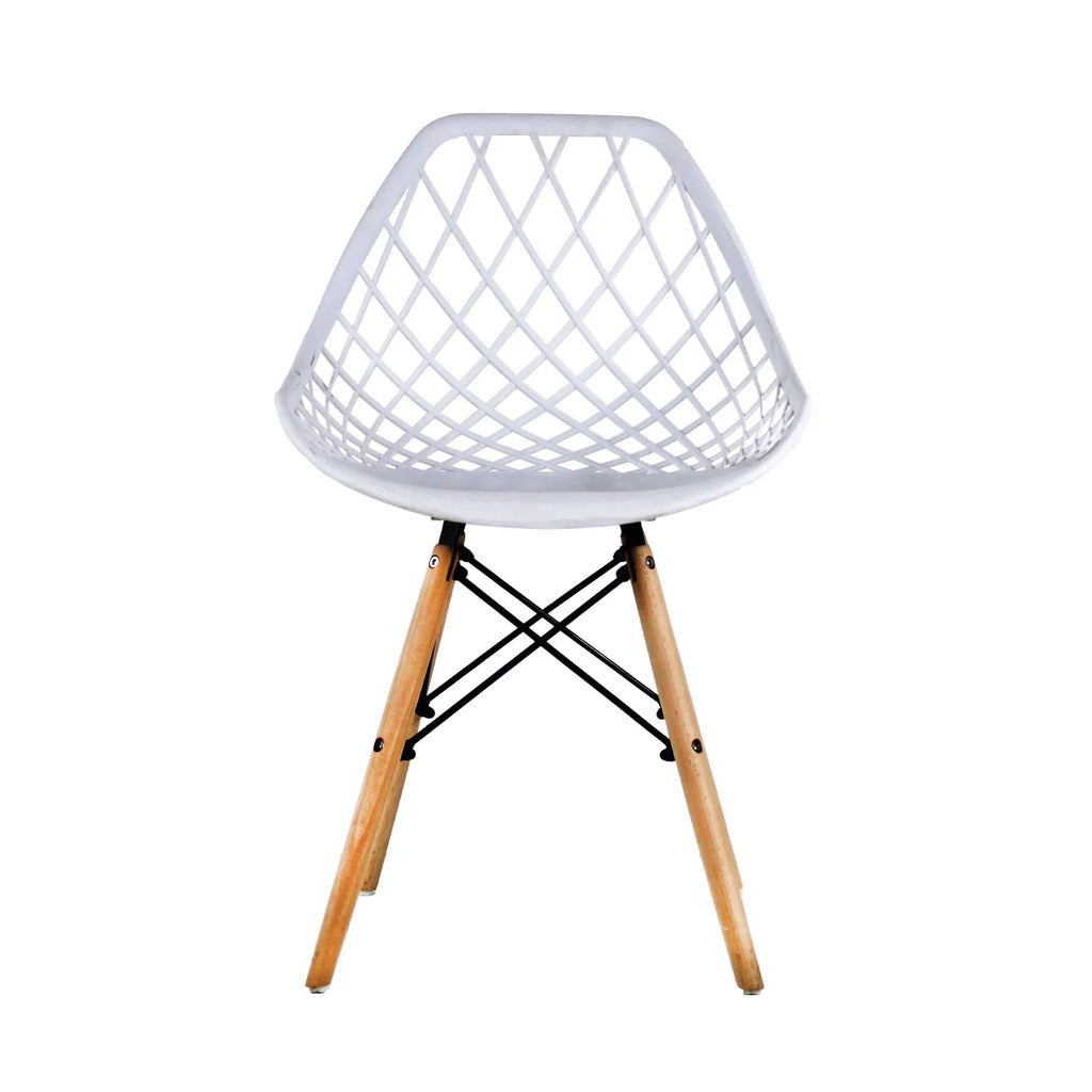 Silla Oslo Vento | Silla Eames para comedor con diseño calado