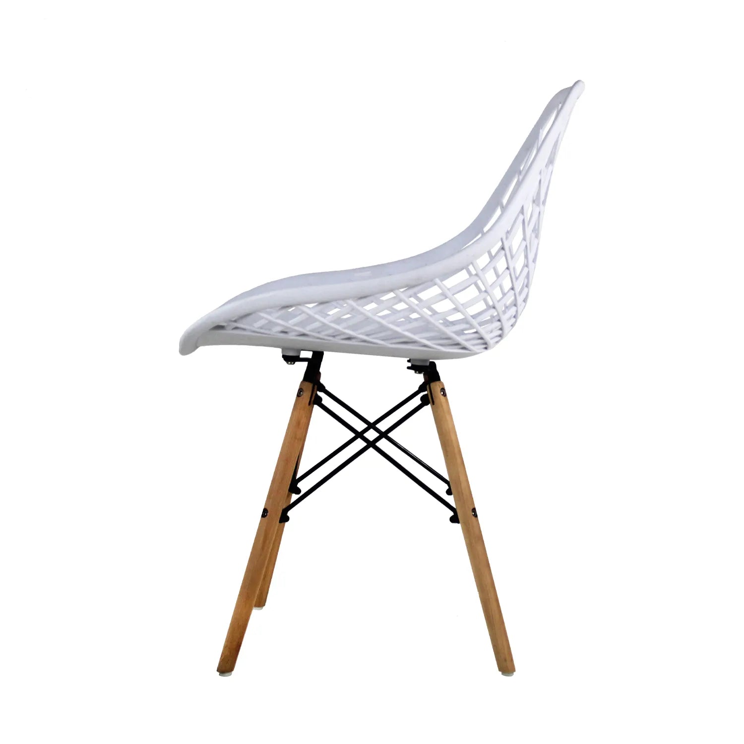 Silla Oslo Vento | Silla Eames para comedor con diseño calado