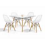 Comedor Mesa T5 + 4 Sillas Oslo Vento