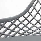 Comedor Mesa Oslo Rectangular  Blanco + 4 sillas Vento