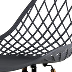 Comedor Mesa Oslo Cristal T8 Nogal + 4 Silla Vento