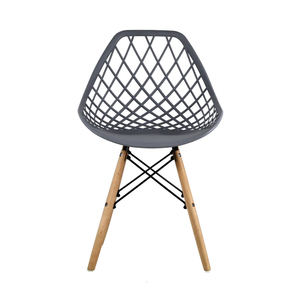 Silla Oslo Vento | Silla Eames para comedor con diseño calado
