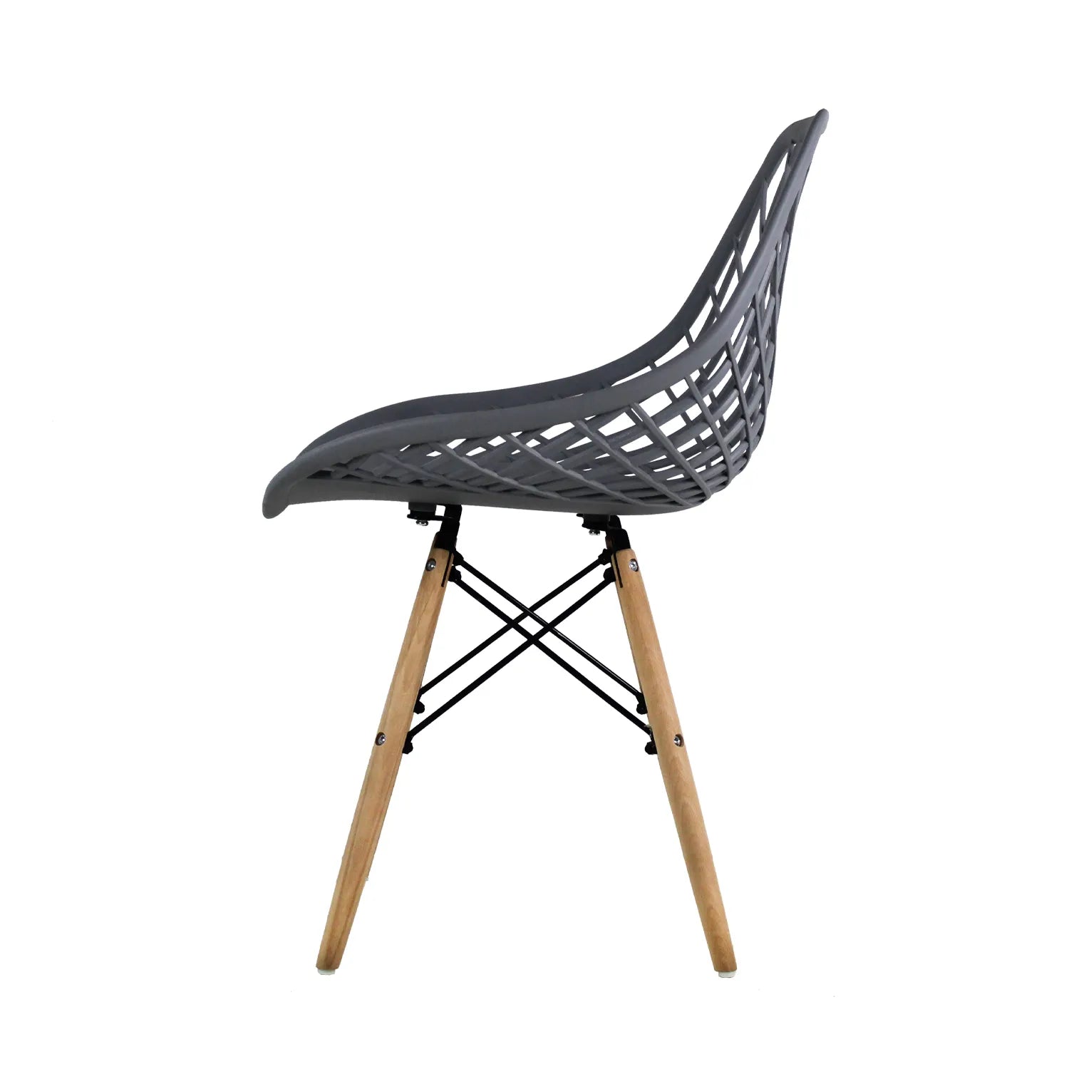 Silla Oslo Vento | Silla Eames para comedor con diseño calado