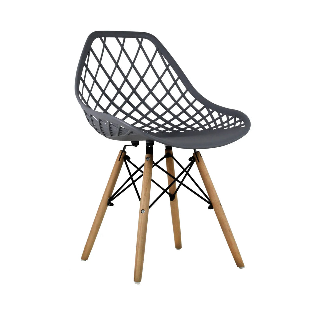 Silla Oslo Vento | Silla Eames para comedor con diseño calado