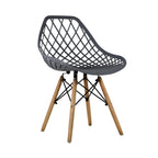 Silla Oslo Vento | Silla Eames para comedor con diseño calado