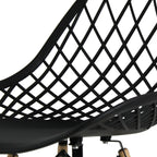 Comedor Mesa Oslo Cristal T8 Nogal + 4 Silla Vento