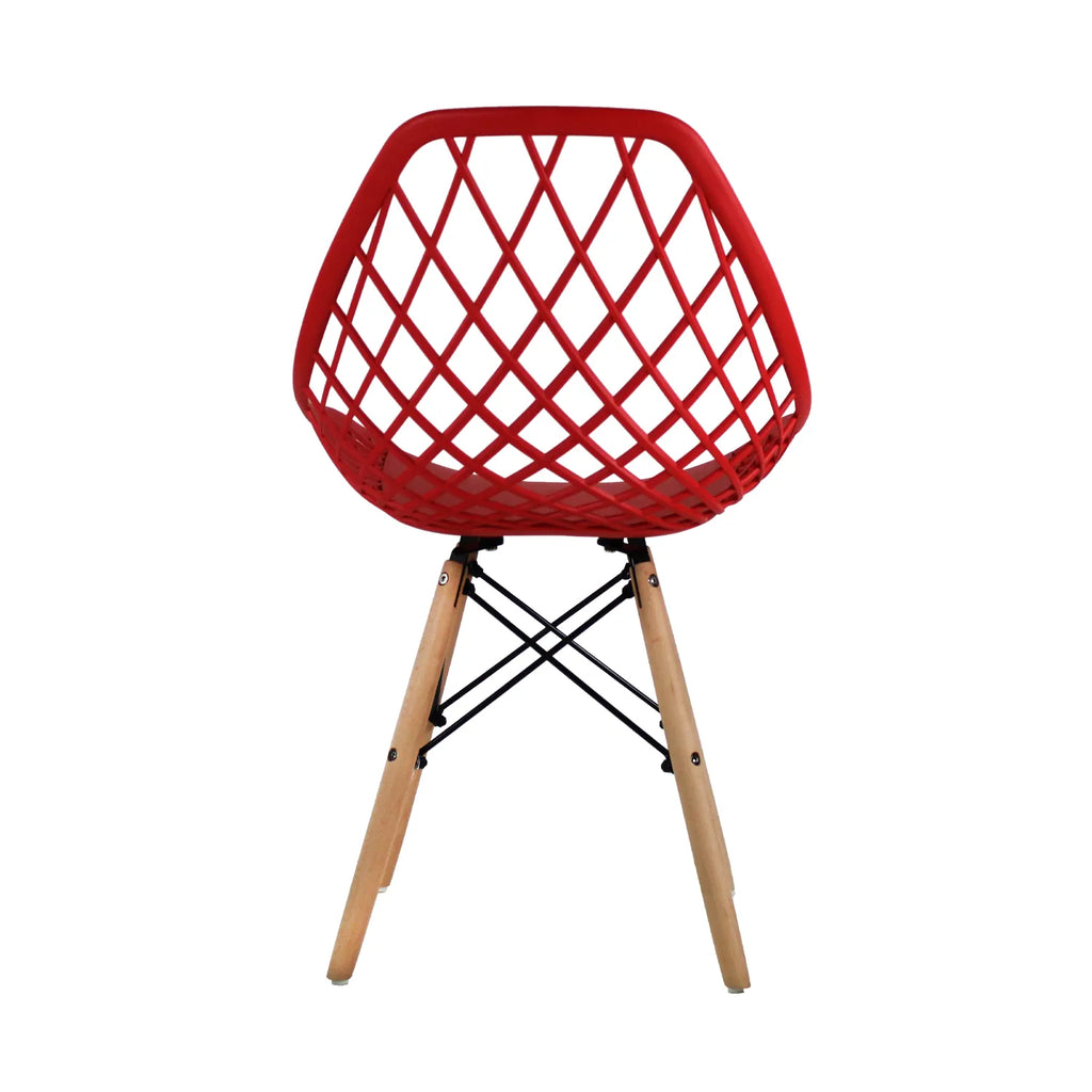 Silla Oslo Vento | Silla Eames para comedor con diseño calado