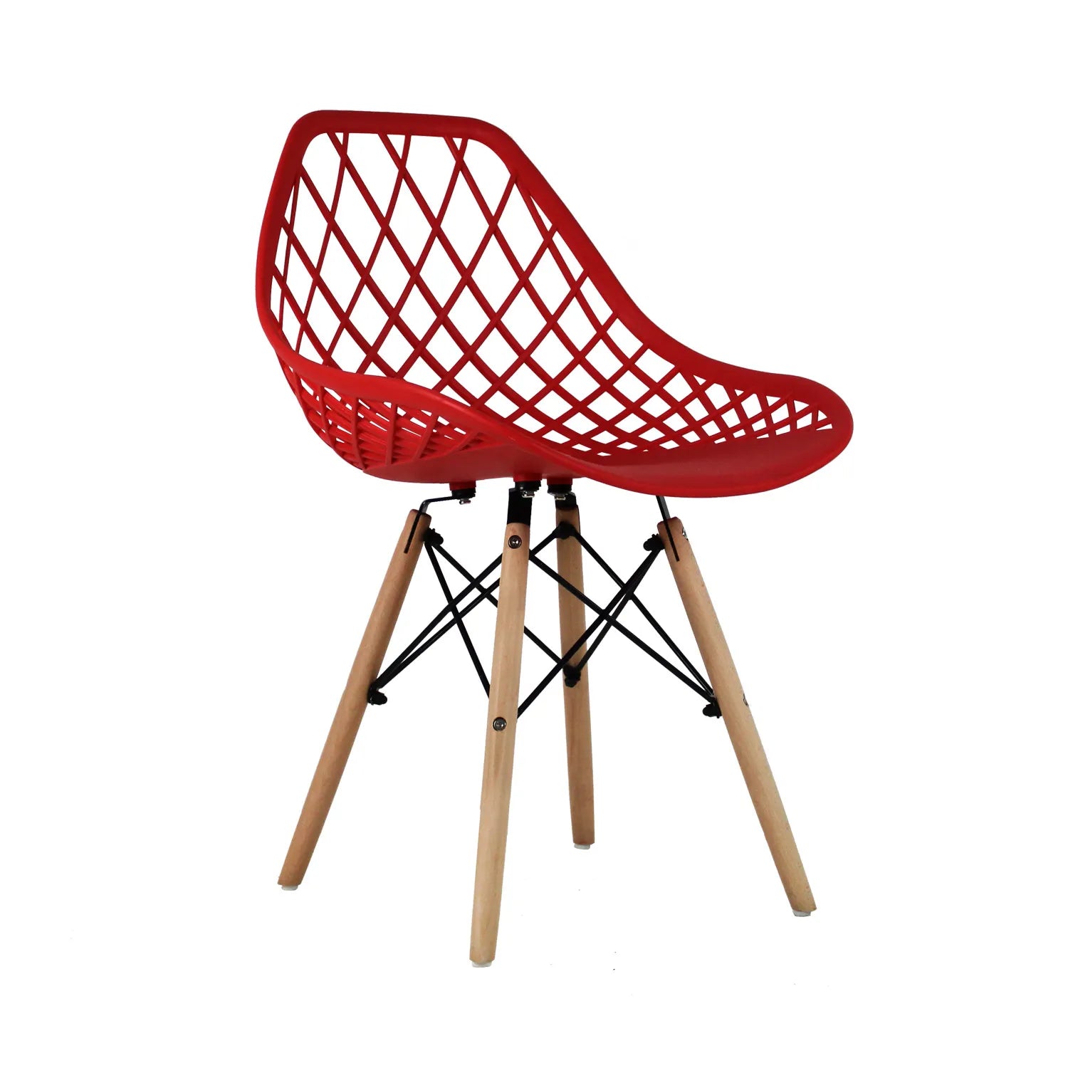 Silla Oslo Vento | Silla Eames para comedor con diseño calado