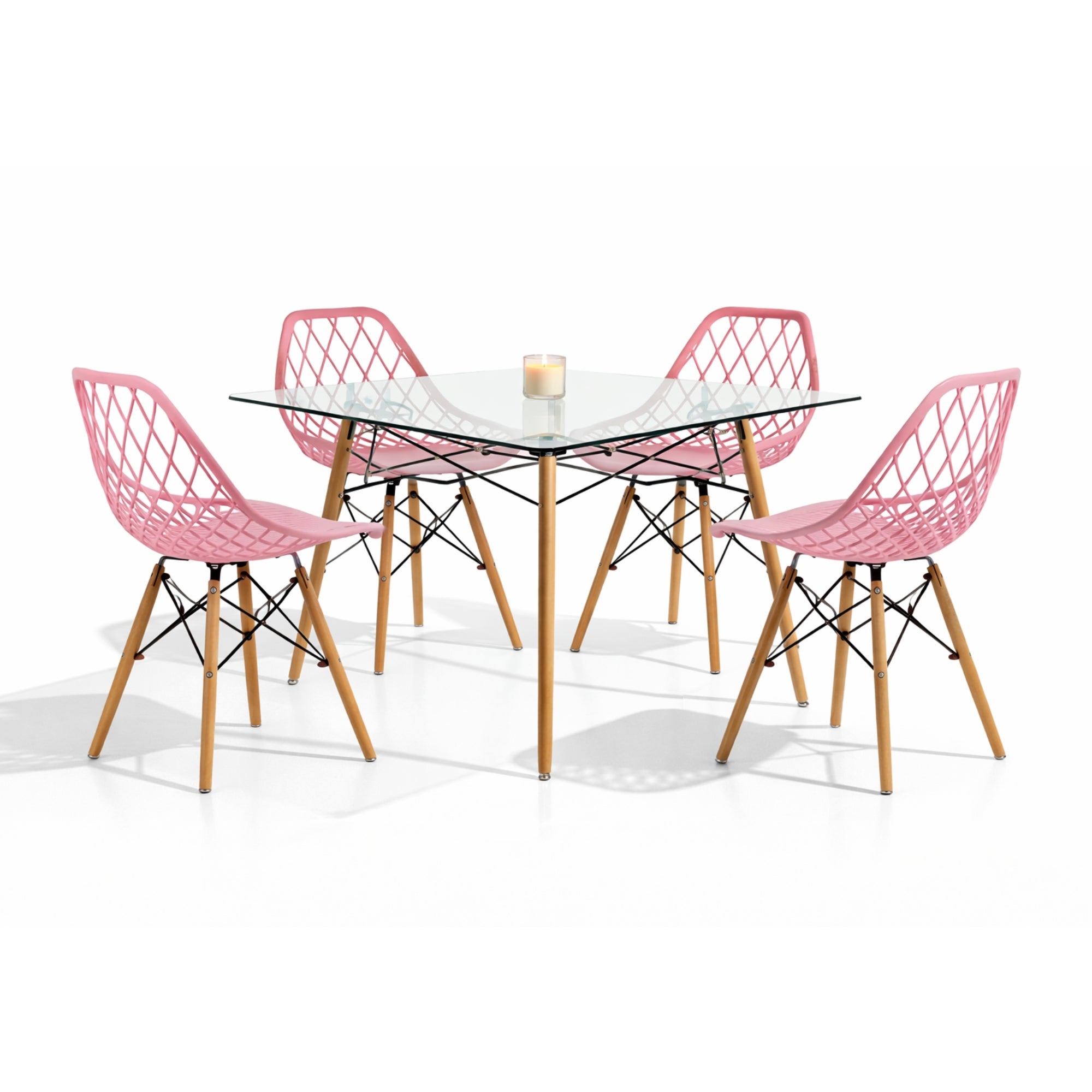 Comedor Mesa T5 + 4 Sillas Oslo Vento