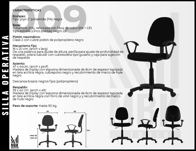 Silla Ejecutiva  009