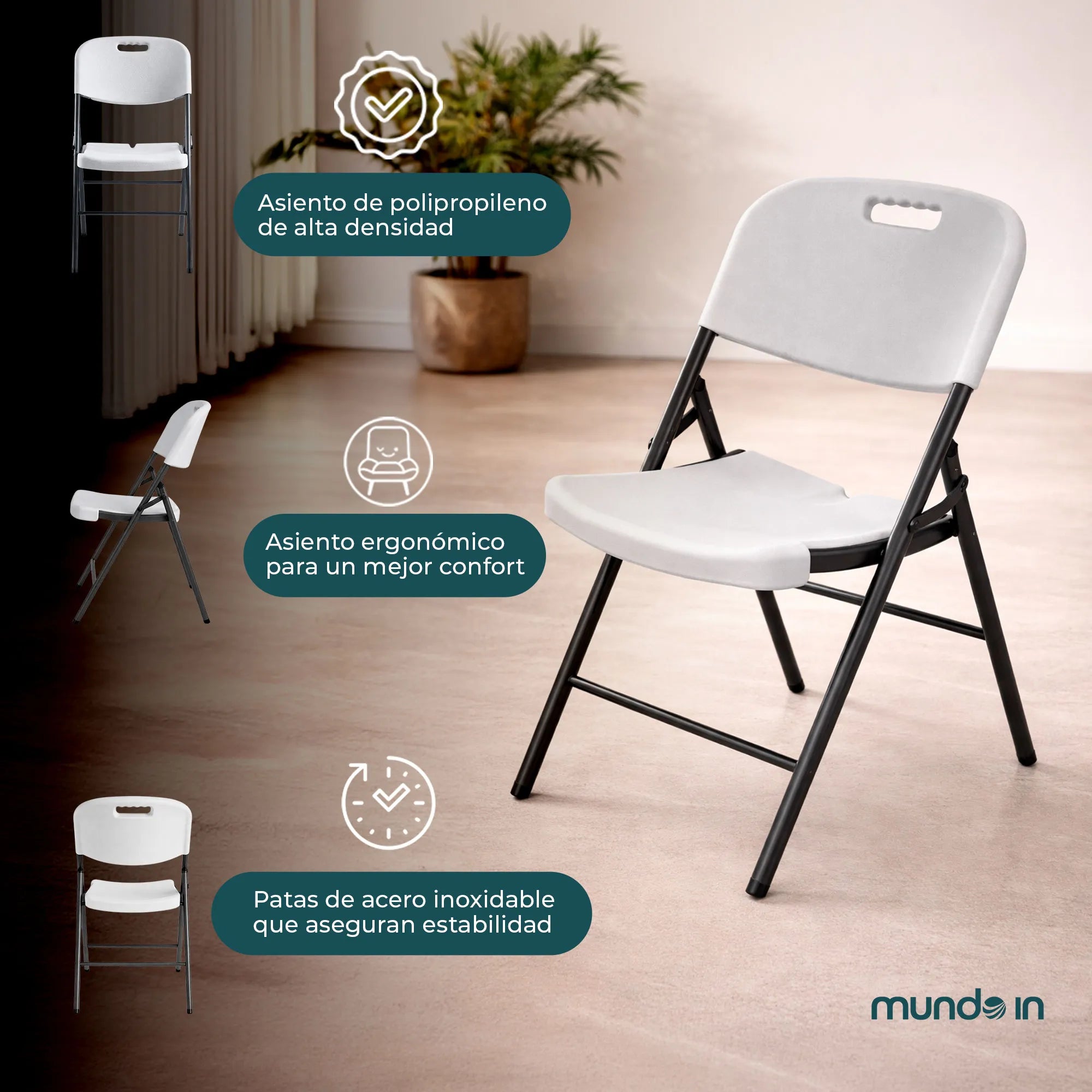 SILLA PLEGABLE TRAPANI