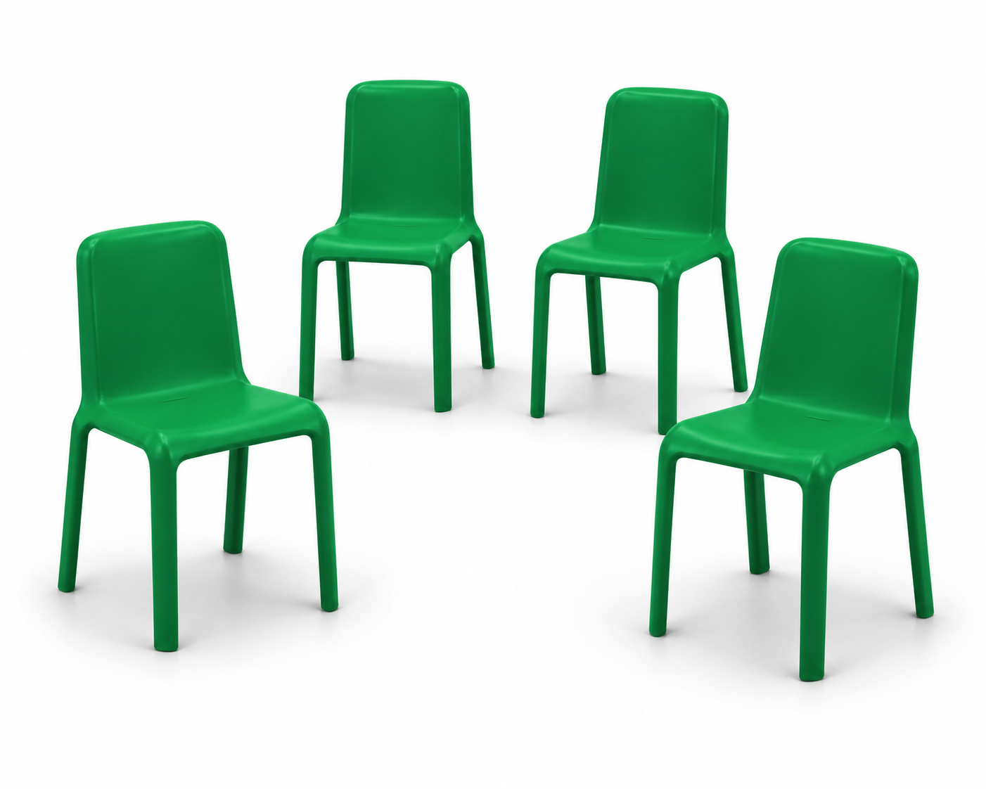 Set de 4 Sillas Infantil Bambini