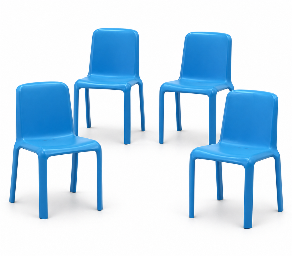 Set de 4 Sillas Infantil Bambini