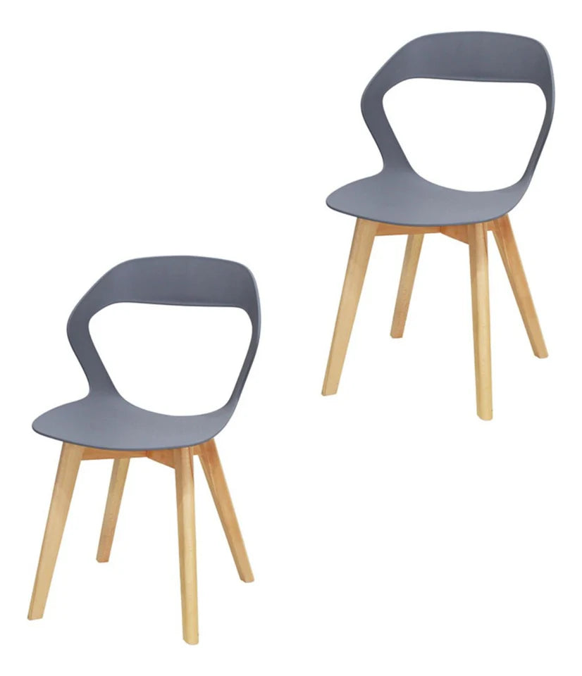 Set de 2 Sillas Moura