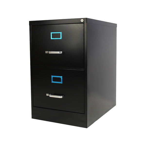 Archivero Metálico 2 gavetas Oficio 14113 Negro