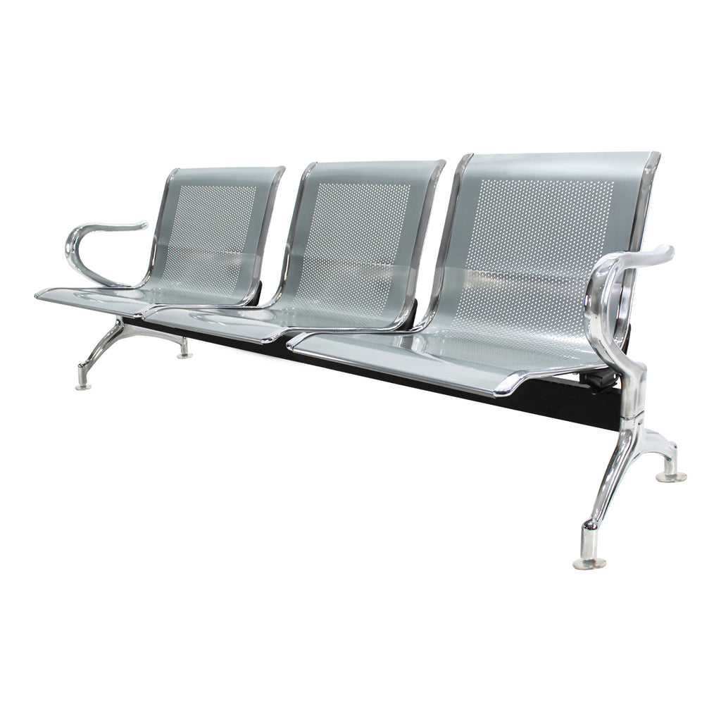 Banca De 3 Plazas Metálica - MUNDO IN