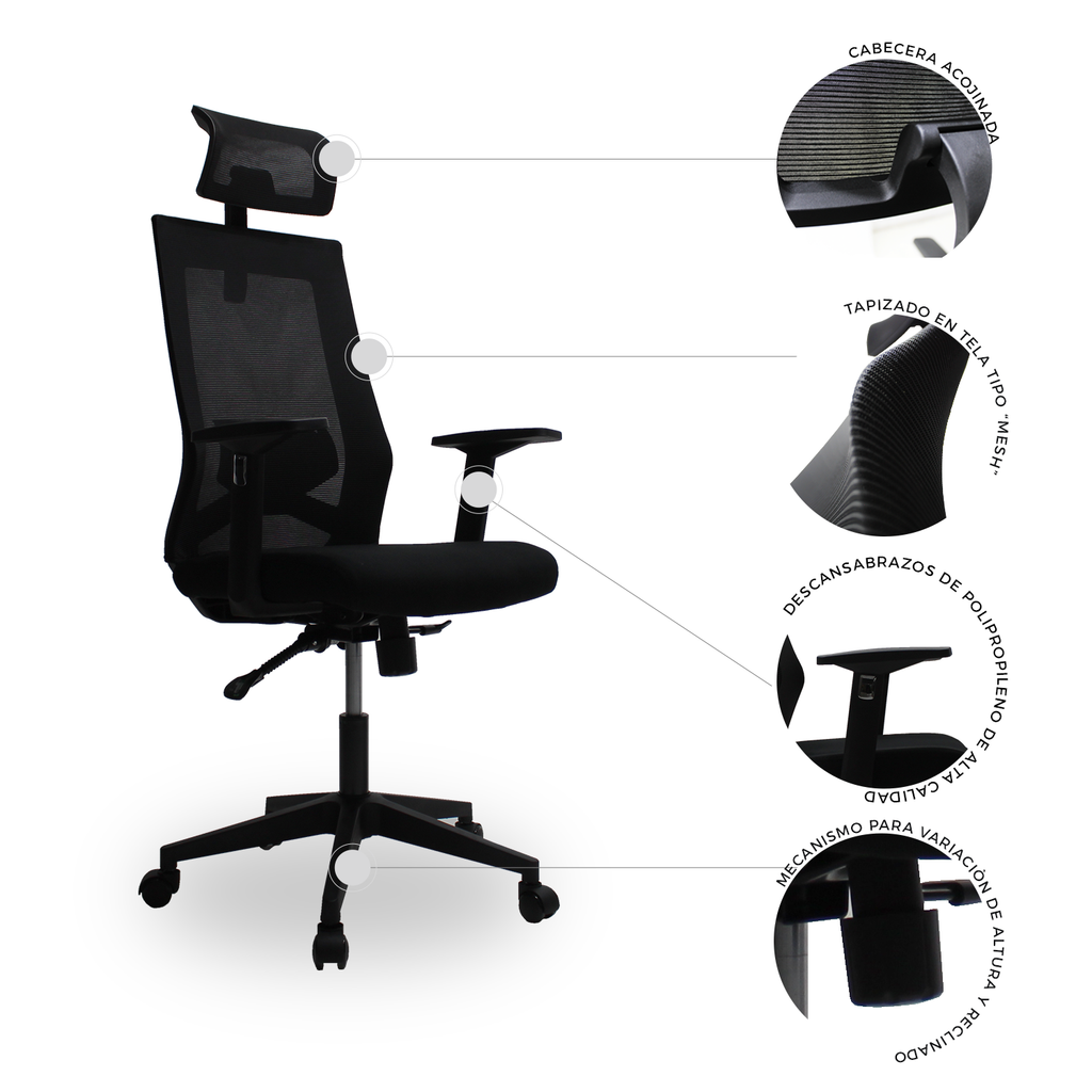 Sillón Directiva Carrara A - MUNDO IN