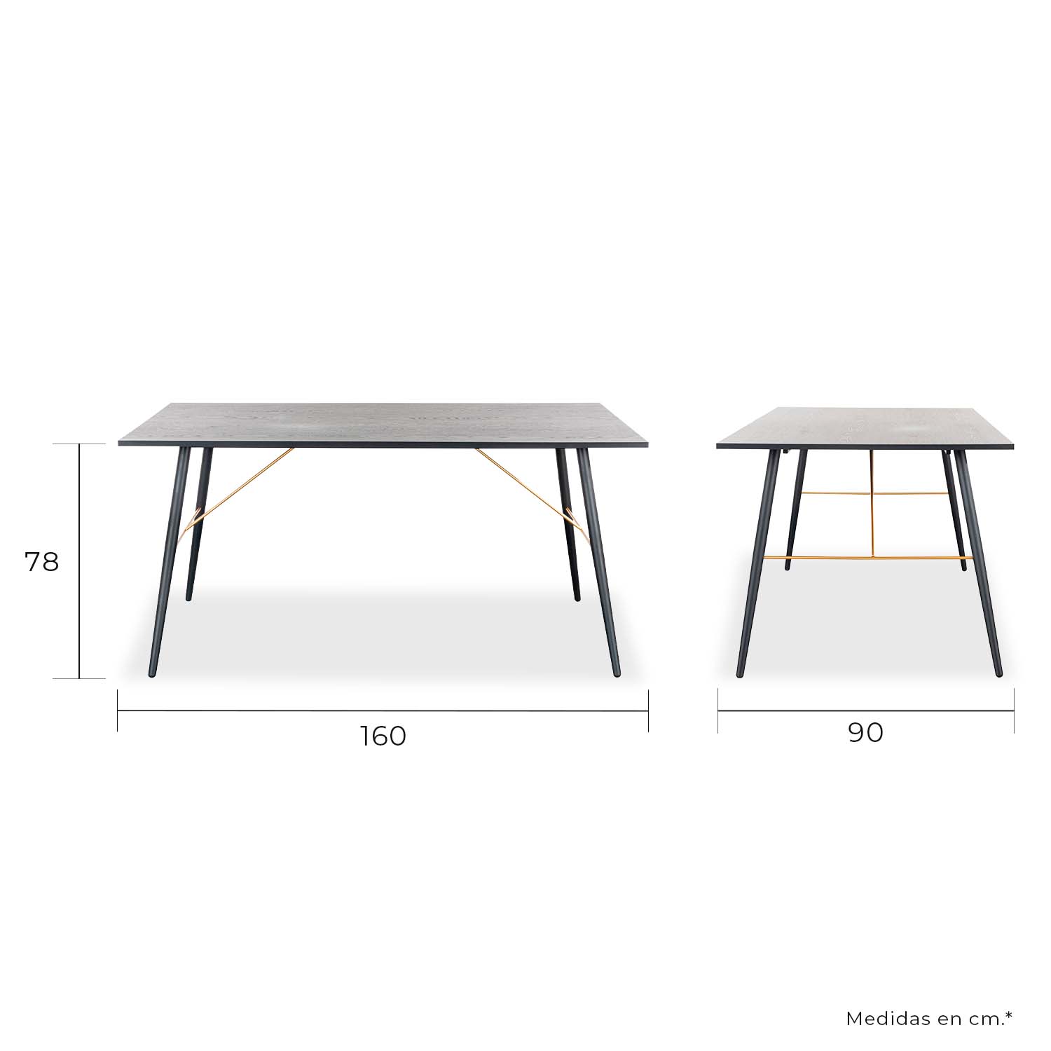 Mesa de Comedor Rectangular Luxo