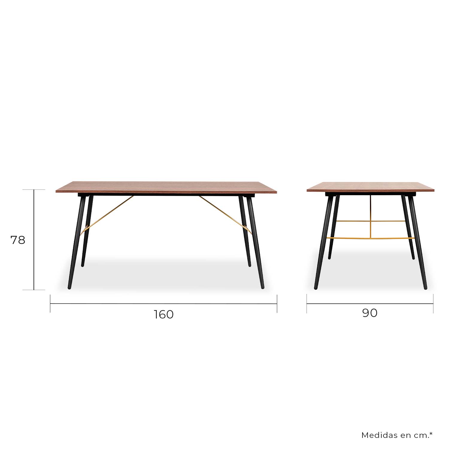 Mesa de Comedor Rectangular Luxo