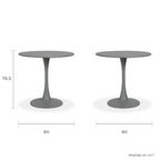 Mesa Circular Metal Vittoria 80cm