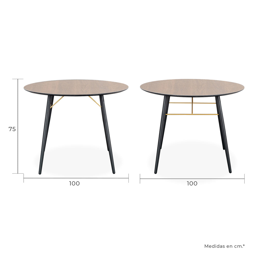 Mesa de Comedor Circular Onno