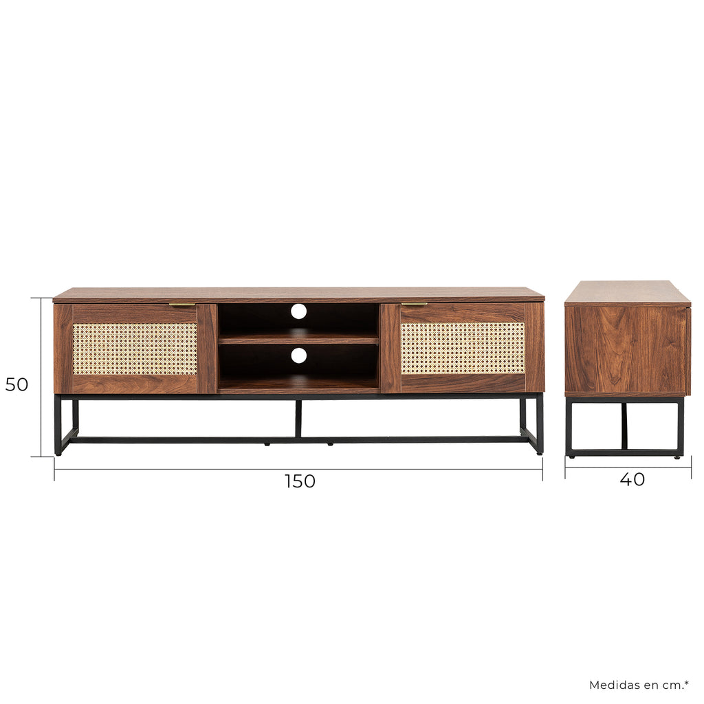 Mueble de TV Akumal Rattan