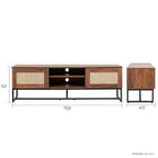 Mueble de TV Akumal Rattan