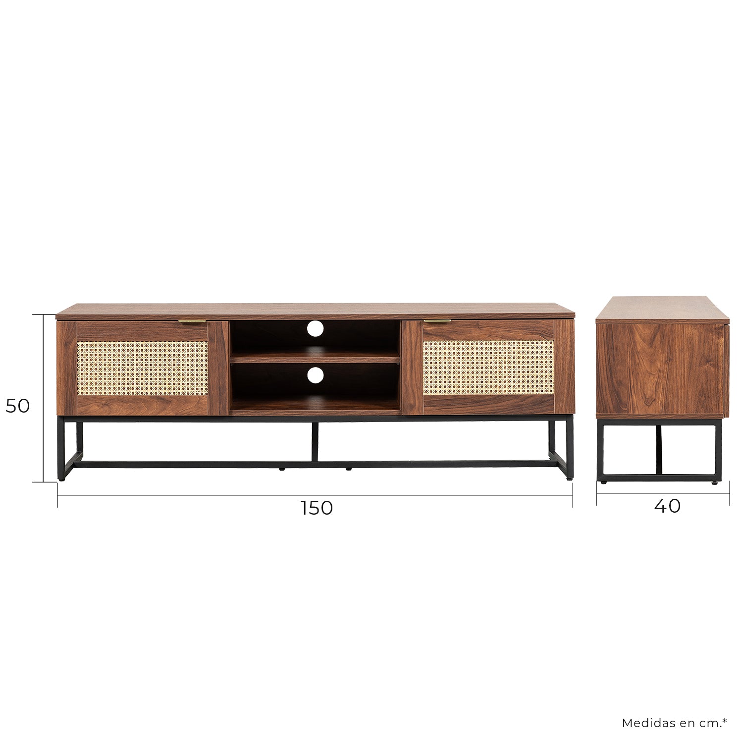 Mueble de TV Akumal Rattan