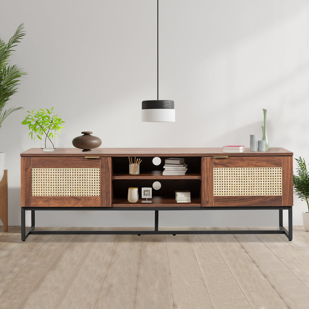 Mueble de TV akumal Rattan - MUNDO IN