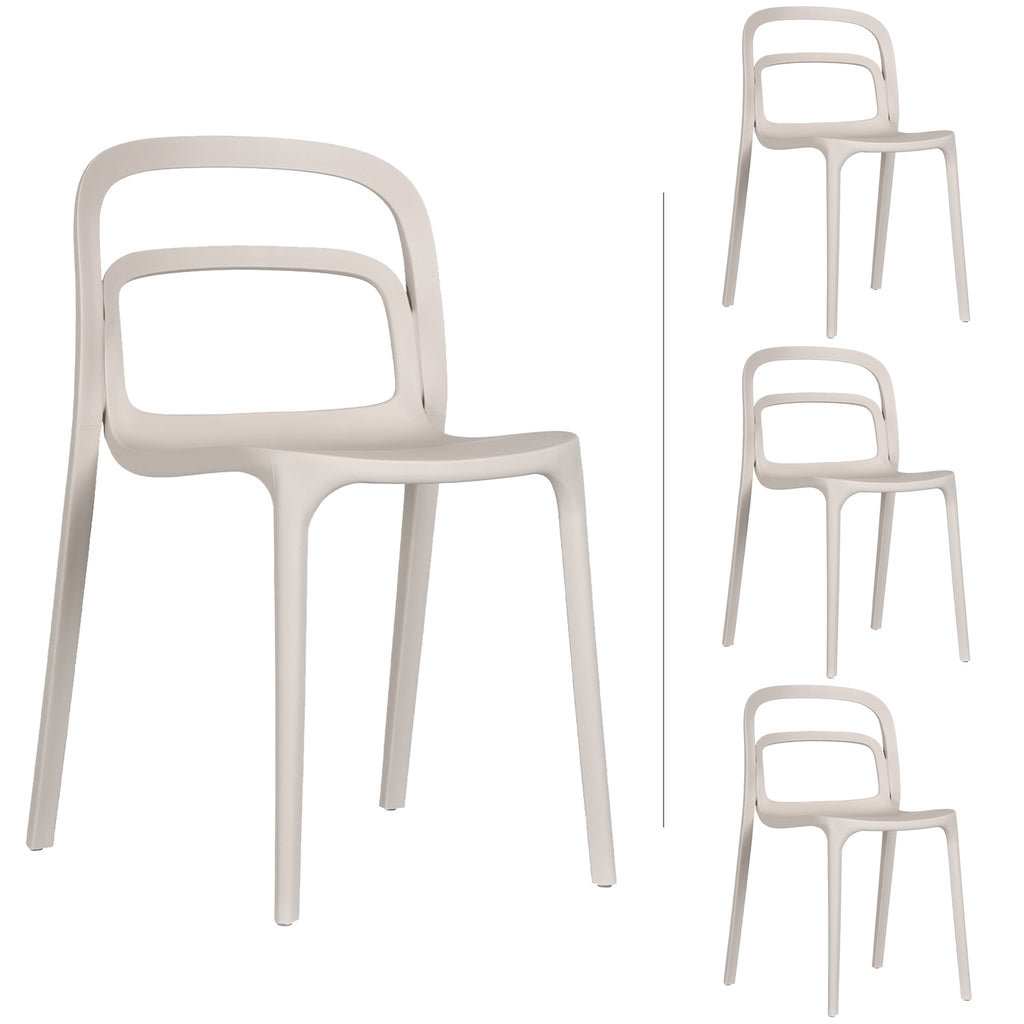 Set de 4 Silla Exterior Asti - MUNDO IN