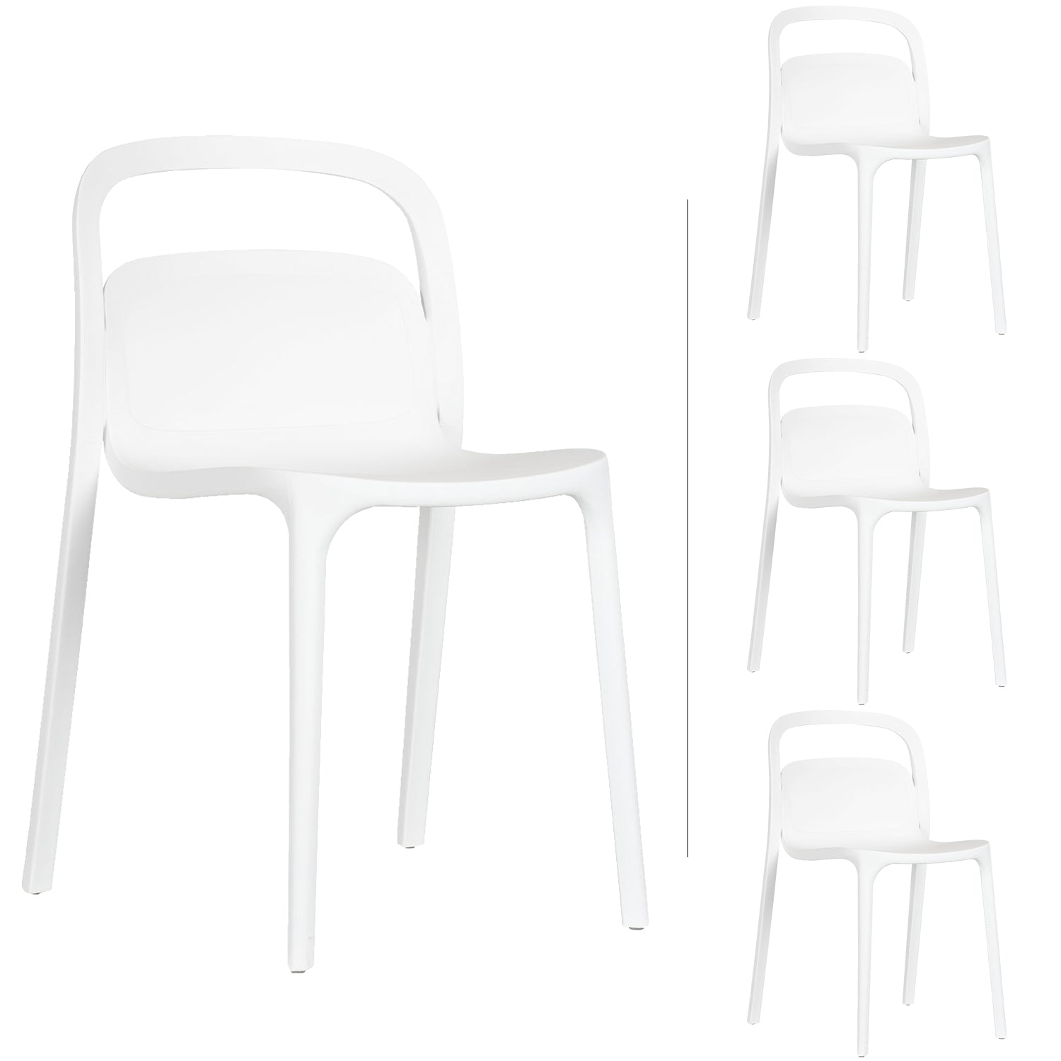 Set 4 Silla Exterior Asti Var - MUNDO IN