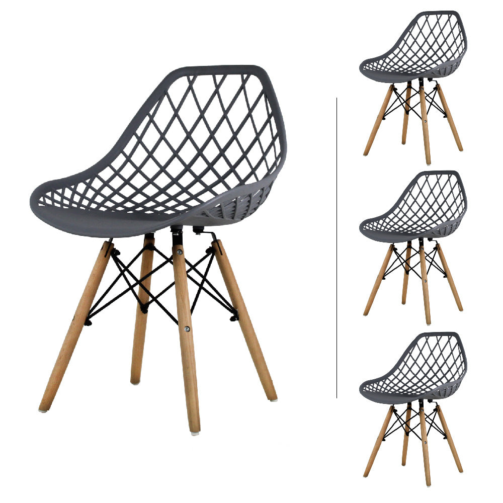 Set de 4 Sillas Oslo Vento - MUNDO IN