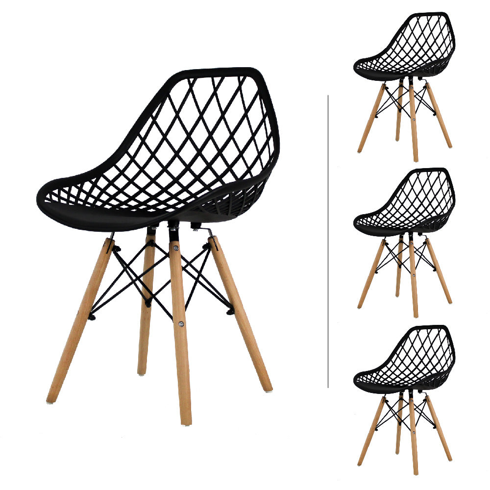 Set de 4 Sillas Oslo Vento - MUNDO IN